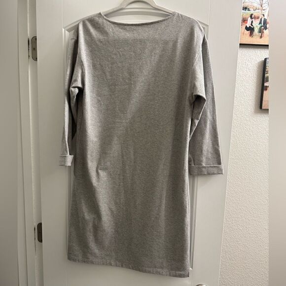 🌞 THEORY GREY MIDI DRESS - Picture 3 of 3